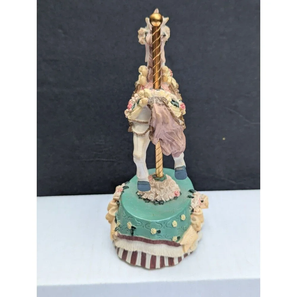 Heritage House Melodies County Fair Collection Carousel Horse-As Time Goes By